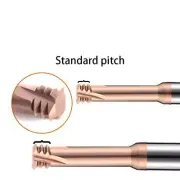 Thread milling cutter CNC hard alloy Three Teeth metric 60° M1 M2 M3 M4 M8...M16