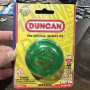 DUNCAN IMPERIAL YO-YO - THE ORIGINAL WORLDS #1 YOYO - (GREEN) - BRAND NEW!