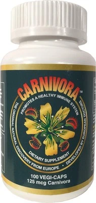 Carnivora Vegi-Caps - Gluten Free, Vegan Friendly Capsules to Strengthen and Sup