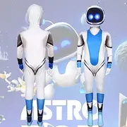 Futuristic Robot Astro Bot Costume Bodysuits STEM Day Cosplay Movie Cosplay for Men's Boys Adults Kid's Halloween Carnival World Book Day Performance Education