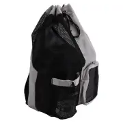 Gym Bags for Swimming Pool Sports Beach Mesh Drawstring Backpack for Men2705