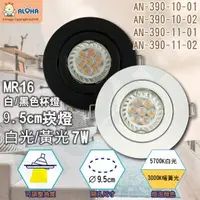 在飛比找ALOHA 阿囉哈LED總匯優惠-阿囉哈LED總匯_AN-390-10+11_7W-MR16_