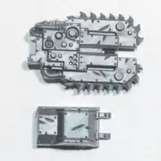 Warhammer 40K Orks Ork Meganobz Killsaw F [Bits]