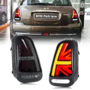 LED Tail Lights for BWM Mini Cooper R50 2001-2006 Sequential Smoked Rear Lamps (for: Mini)