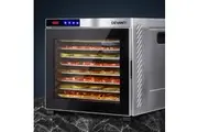 Devanti 10 Trays Food Dehydrator Stainless Steel Tray