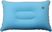 Camping Mattress Portable Fold Outdoor Travel Sleep Pillow Camp Tent Inflatable Pillow Comfortable Camping Equipment Picnic Blanket Beach Pillow Self Inflating Camping Mattress (Size : Sky Blue)