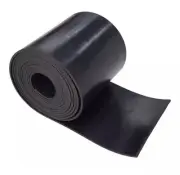 Neoprene Rubber Sheet Rolls Strips 1/8” THK 4" W x 120"L Solid Flooring Pad Mat