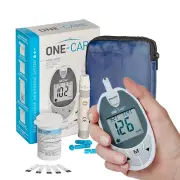 Glucose Monitoring System with Glucometer, 10 Test Strips, Lancing Device, 10 La