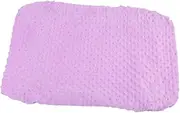 Levemolo 1pc Cover Dresser Play Waterproof Changing Pad Double Extra for Changing Pad Organizer Kit Massage Table Change Breathable Blanket Wrap Milestone Bassinet Purple