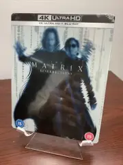 The Matrix Resurrections Steelbook (4K UHD Blu-ray+Blu-ray) Factory Sealed