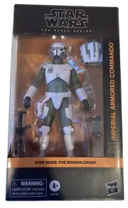 STAR WARS: THE MANDALORIAN BLACK SERIES IMPERIAL ARMORED COMMANDO 6" MISB