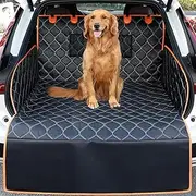 KYG Car Boot Protector, Extra Long Waterproof, Nonslip, Boot Liner for Dogs, Side & Bumper Protection, Scratch-Proof & Durable Car Boot Liner Fits SUV Estate Avant Trunk 215 x 110 cm(84.6"x43.3")