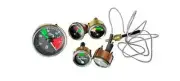 Tachometer Set ACW Temp Oil Pressure AMP Fuel Gauge For Massey Ferguson Tractor
