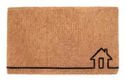 Ghar Natural 100% Coir Doormat - Entry Mat, Welcome Mat, Door mat, Non Slip, Anti Slip, Front Door, Waterproof, Durable