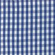 Picnic Check 2mm Mid Navy By Devonstone Fabric Sewing Craft