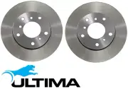 FRONT & REAR DISC BRAKE ROTORS FOR HOLDEN COMMODORE VX VY ECOTEC L36 3.8L V6