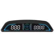 Digital GPS Head Up Display Speedometer Overspeed Alarm Reminder Meter for Car (for: Audi)