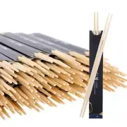 100 pairs Disposable Bamboo Chopsticks, 9.5 Inch Japanese Style Double Pointe...