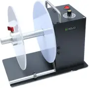 Automatic Label Rewinder Machine, 1"/1.5"/3" Core Holder, Max Label Width 4.72",