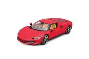 Bburago 1:18 Scale 2022 Ferrari 296 GTB Rosso Corsa Red Diecast Model
