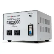 2000W GENPOWER Step Down Transformer 240V-110V Stepdown Voltage Converter AU-US