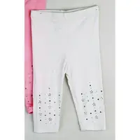 在飛比找蝦皮購物優惠-韓國童裝夏款冰雪奇緣燙鑽內搭褲