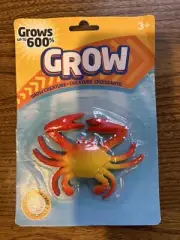 MAGIC GROW CRAB WATCH IT GROW UP TO 600% IN WATER! NEW