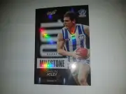 2016 AFL SELECT FOOTY MILESTONE 100 GAMES NORTH MELBOURNE SHAUN ATLEY MG55