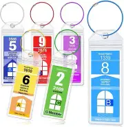 Cruise Luggage Tag Holder, 6 Pack Cruise Luggage Tags for Royal Caribbean Ships