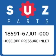 18591-67J01-000 Suzuki Hose,dpf pressure inlet 1859167J01000, New Genuine OEM Pa