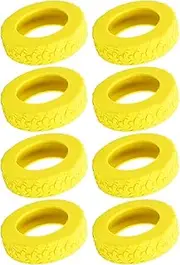 [Arrovarp] 8 Pieces Luggage Wheel Covers, Silicone Luggage Wheel Protector, Suitcase Protection, Reduce Noise Shock-Proof Spinner Covers, Silicone Protector