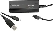 Shimano Cycling SMBCR2 SM-BCR2 Di2 Internal Battery Charger Direct to SM-EW90 Junction, Black, UNI