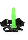 Dildo vaginal hollow anal strap on for G-spot fake penis wearable sex