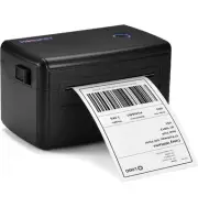 HOINPRT Bluetooth Shipping Label Printer 4x6 Thermal Label w Drive USPS/FedEx