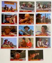 High Chaparral TV Series Color 14 Card Promo Set Very Rare