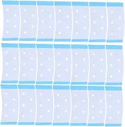 CANIGHT 40pcs Wig Tape 2 Sided Tape Double Side Tape Double Sided Tape Wigs Double Sided Adhesive Tape Head Scarf Tape Wig Adhesive Strips Hair Extensions Tape Hair Tape Plastic Sky-Blue