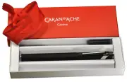 "CARAN d'ACHE" 849 Ecridor 0840.009 Matte black&CT Medium nib NEW Fountain Pen