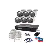 Swann Master 8 Channel Night Vision Wired Video Surveillance System 2 TB HDD