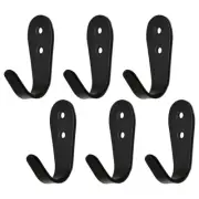 Stainless Steel Wall Hooks 4pcs Hangers for Towels, Hats, Handbags and Robes