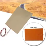 1pc 750W Heater Pad Silica Gel Rubber Carpet For 3D Printer Parts Tools Supplies