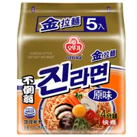 在飛比找蝦皮購物優惠-[快速出貨] 韓國不倒翁 金拉麵 原味 120g*5入 KO