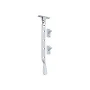 1719 Casement Stay Base Fix Small Satin Chrome L200mm