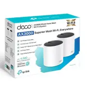 TP-Link Deco X55(2-pack) AX3000 Whole Home Mesh WiFi 6 Router, Dual-Band with Sm