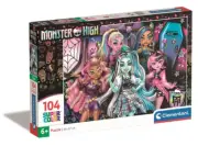 Clementoni Monster High Super Color Puzzle 104 Parts From 6J. Children's Jigsaw