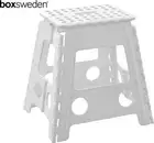 Boxsweden 39cm Foldaway Step Stool - White..