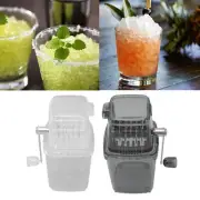 Manual Ice Crusher Small Portable Shaver Hand Operated Snow Cone Machine