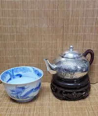 在飛比找Yahoo!奇摩拍賣優惠-@@@六合堂@@@台灣本土金工大師 陳水林 早期作品 手工雕