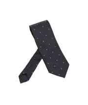 Tom Ford Tonal Polka Dot Tie One size Blue