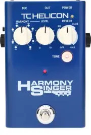 TC-Helicon Harmony Singer 2 Vocal Harmony and Reverb Pedal (5-pack) Bundle