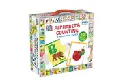 The World of Eric Carle 2-Sided Alphabet & Counting Puzzle Activity Fun Toy 3+